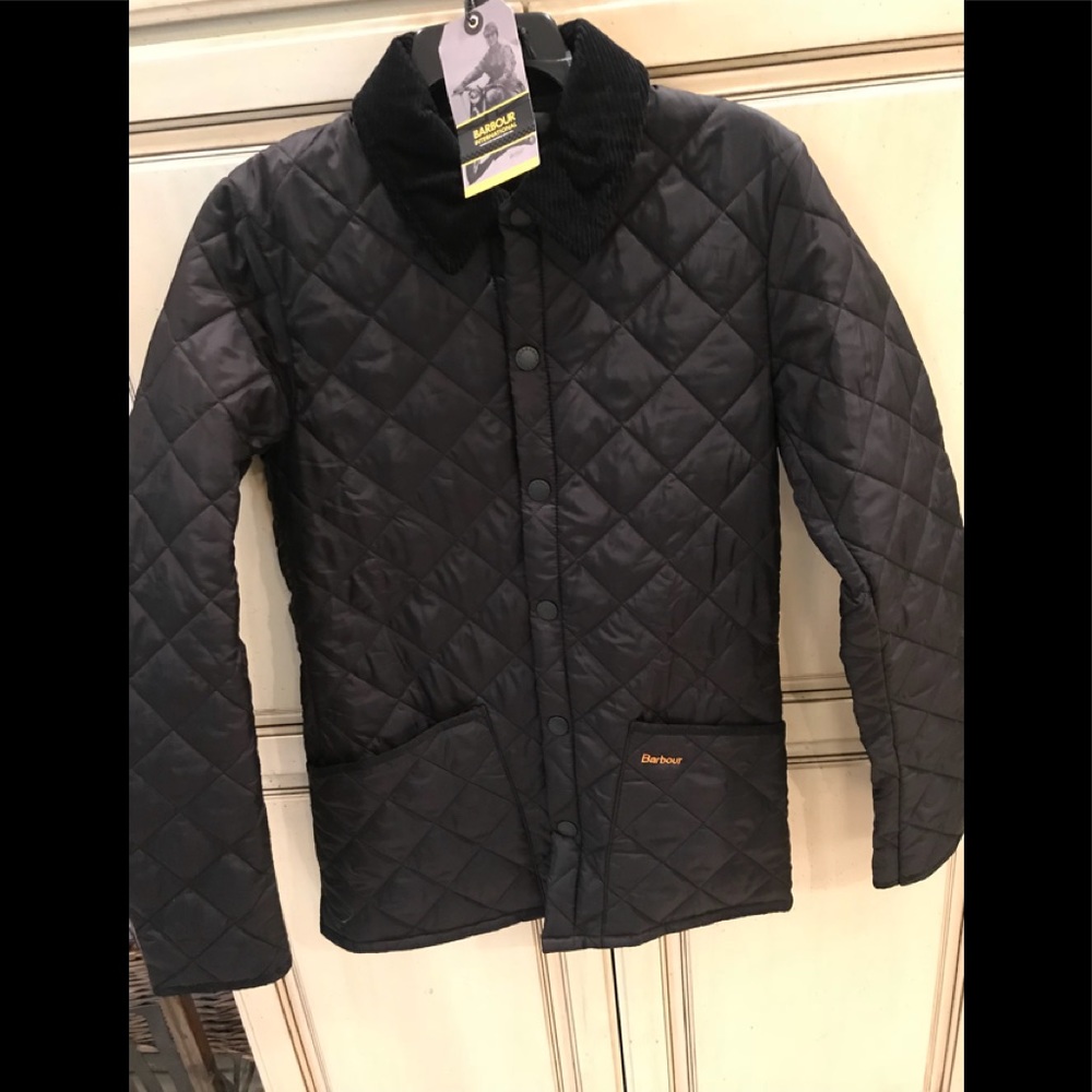 NWT BARBOUR QUILTED UTILITY JACKET COAT XXS